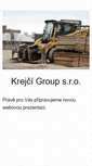 Mobile Screenshot of krejcigroup.cz